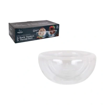 Afbeelding van Skålset Inde Santa Clara Borosilicaatglas 2 Onderdelen