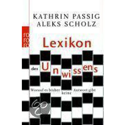 Afbeelding van Lexikon des Unwissens