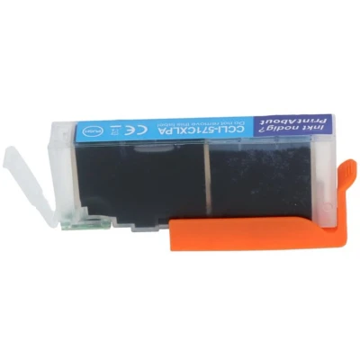 Afbeelding van Huismerk Canon CLI 571C XL Inktcartridge Cyaan Hoge capaciteit