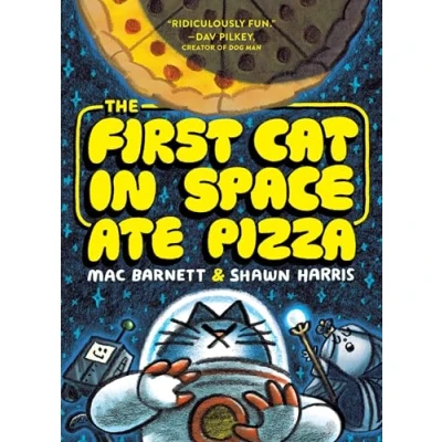 Afbeelding van The First Cat in Space Ate Pizza