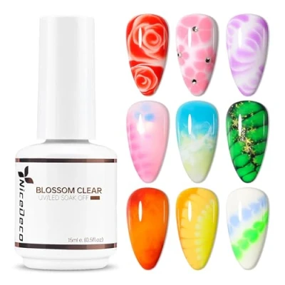 Afbeelding van Nicedeco Blossom Blooming Gel Nagellak, semi permanent, soak off, UV, LED, nail art, 15 ml