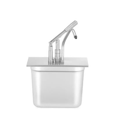 Afbeelding van Deksel met Pomp voor GN Containers HENDI 1/4 270x165mm 558140 Restaurant Hotel Professioneel