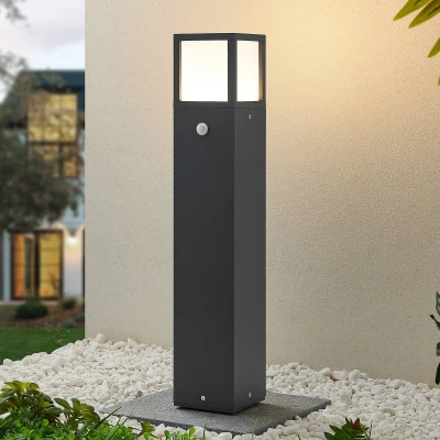 Afbeelding van Lucande Dewari LED tuinpadverlichting met sensor