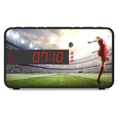 Afbeelding van Bigben Kinderwekker met geluidseffecten Voetbal