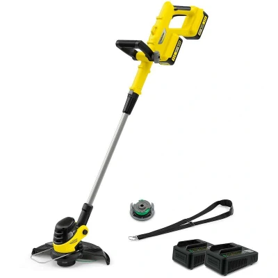 Afbeelding van Kärcher Home &amp; Garden LTR 3 18 Dual Battery Set Accu grastrimmer Incl. 2 accus, oplader 2.0 Ah Snijbreedte max.: 30 cm
