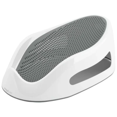 Image de Transat de bain bébé Angelcare Blanc et Gris