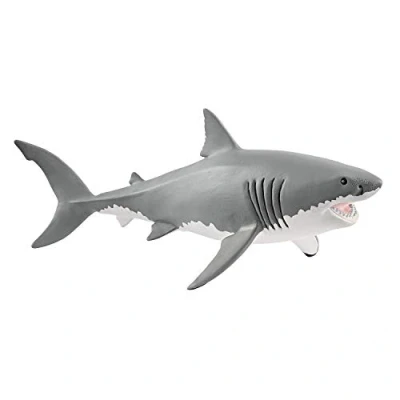 Afbeelding van Schleich wild life witte haai 17,5 cm