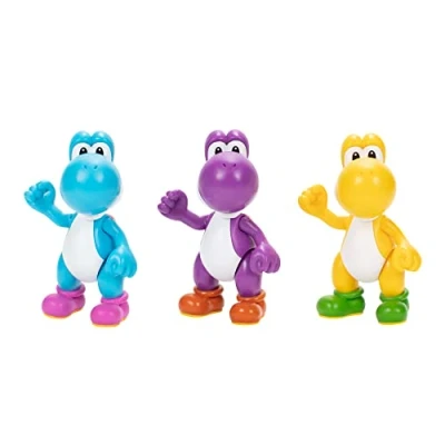 Afbeelding van NINTENDO SUPER MARIO BROS YOSHI PAKKET 3 FIGUREN 10 CM