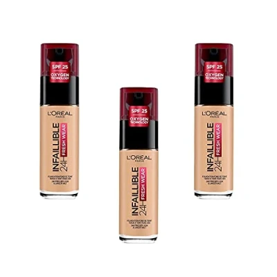 Afbeelding van L&#039;Oréal Infaillible Fresh Wear Foundation 200 Golden Sand 30 ml