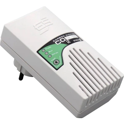 Afbeelding van Schabus GX D11 Luchtkwaliteitssensor Met interne sensor werkt op het lichtnet, via stopcontact Detectie van Kooldioxide