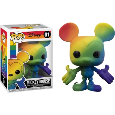 Afbeelding van Funko Mickey Mouse POP! Pride (RNBW) 9 cm Verzamelfiguur Regenboog