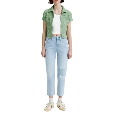 Image de Levi&#039;s Femme Jeans 501® Crop, Cheer Camp, 23W / 26L