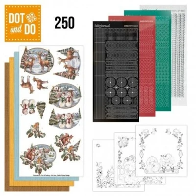 Afbeelding van Dot and Do 250 Amy Design Snowy Christmas