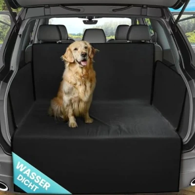 Afbeelding van YZKKKY Protection Coffre Voiture Chien pour Renault Captur II I 2020 2024, ImperméAble AntidéRapant Avecprotection LatéRale Pare Chocs éTendu