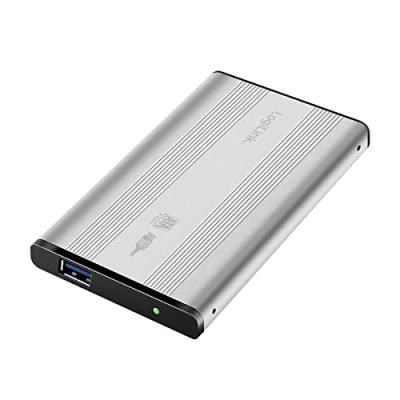 Afbeelding van LogiLink UA0106A behuizing voor opslagstations 2.5&#039;&#039; Zilver Stroomvoorziening via USB