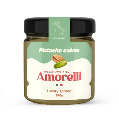 Afbeelding van Amorelli Pistache Spread 200g