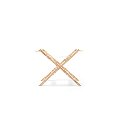 Afbeelding van The Little Green Sheep Houten Moses basket standaard Hout