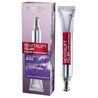 Afbeelding van L&#039;Oréal Paris Contour Eyes Revitalift Filler, Revolumizing anti rimpel actie met hyaluronzuurconcentraat, 15 ml