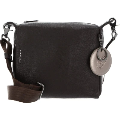 Afbeelding van Mandarina Duck Mellow Leather Schoudertas voor dames, Mole bruin