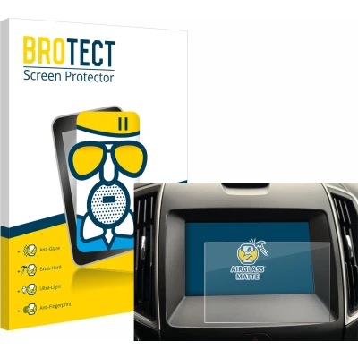 Afbeelding van BROTECT Screenprotector voor Ford Galaxy Infotainment Sync 3 (2019) Folie Beschermfolie Beschermglas matte