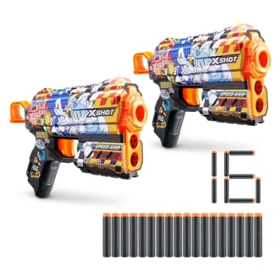 Afbeelding van X Shot Skins 2PK Flux (16 darts) Sonic Super Speed