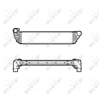 Afbeelding van Intercooler, inlaatluchtkoeler NRF 30859