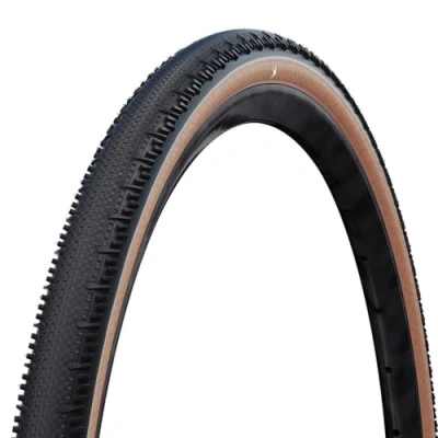 Afbeelding van SCHWALBE G ONE RS PRO EVO TLE TRANSPARENT SKIN 700X35C 28 Inch Gravel Band voor Asfalt en Grind Fietsband Buitenband Zwart
