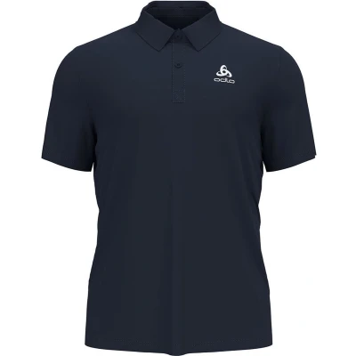 Afbeelding van Odlo Cardada Poloshirt Met Korte Mouwen Blauw M Man