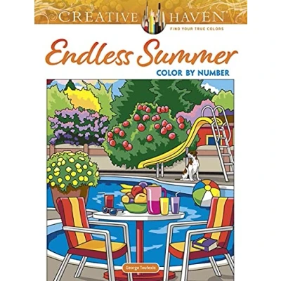 Afbeelding van Creative Haven Endless Summer Color by Number