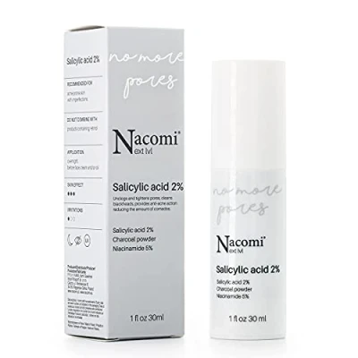 Afbeelding van Nacomi No More Pores Salicylic Acid Salicylzuur Serum 2% 30ml.