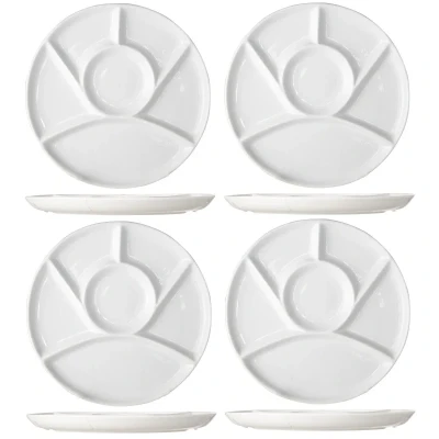 Afbeelding van Cosy &amp; Trendy Gourmetborden 6 Vaks ø 23.5 cm 4 Stuks