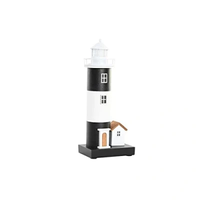 Afbeelding van Verlichte decoratie DKD Home Decor 15 x 10 37 cm Hout Koplamp