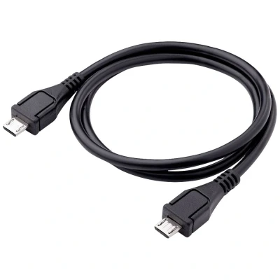 Afbeelding van Akyga USB kabel micro B stekker, stekker 0.60 m Zwart AK 17