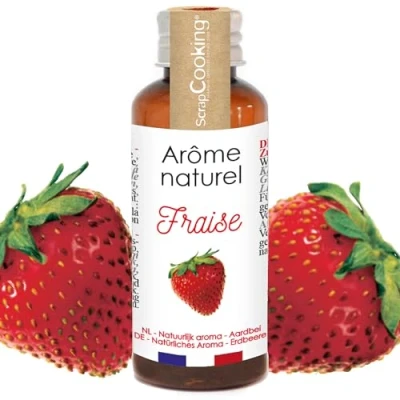 Afbeelding van Natuurlijk vloeibaar aroma aardbei 40 ml