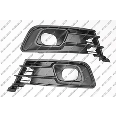 Afbeelding van PRASCO RN7022135 Bumper Grill met gat(en) voor mistlampen, parkeerhulp Links, rechts RENAULT: Captur