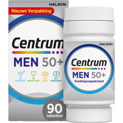 Afbeelding van Centrum Men 50+ Multivitaminen 90 Tabletten