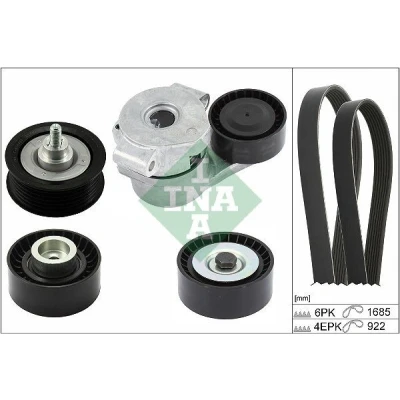 Afbeelding van INA Poly V riemen kit 529 0527 10