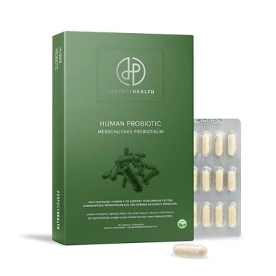 Afbeelding van Perfect Health Lactobacillus Rhamnosus Probiotica 90 Capsules Melkzuurbacterien Hoge Dosering Vegan