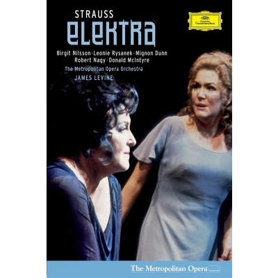 Afbeelding van Birgit Nilsson, Leonie Rysanek, Mignon Dunn Strauss: Elektra (DVD)