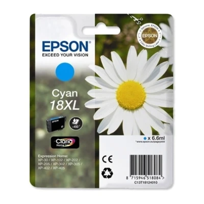 Image de Epson 18XL cyan originale cartouche d&#039;encre