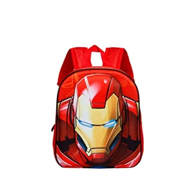 Afbeelding van Karactermania Marvel 3D Iron Man Stark Kleine Peuter Rugzak Kleuter Backpack Rood