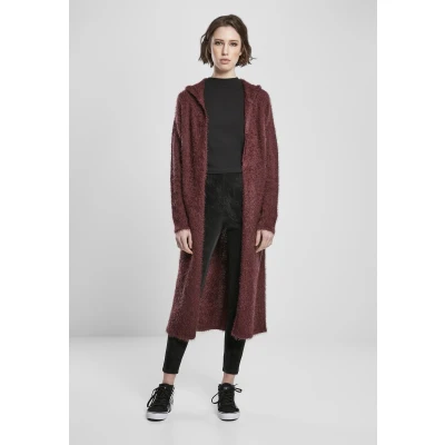 Afbeelding van Urban Classics Feather Vest, Dames, Maat: XS, Cherry
