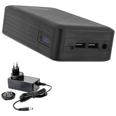 Afbeelding van XTPower XT 27000 DC PA Powerbank 26800 mAh Li ion USB, USB C, aansluiting 3,5 mm Zwart