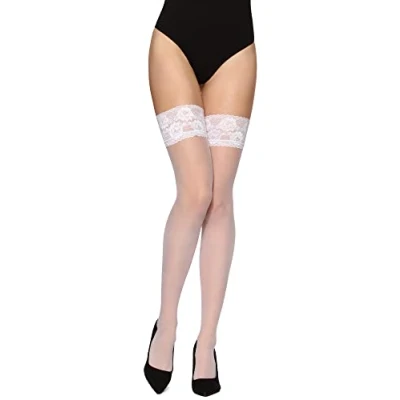 Afbeelding van Merry Style MS SS J01 Dames Panty 15 DEN halsterloos Fijn Kousen Polyamide Bianco XS S