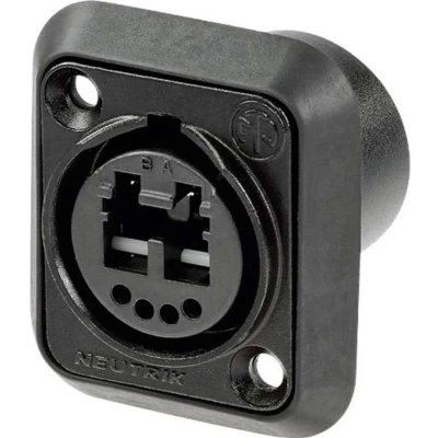 Afbeelding van Neutrik Glasvezelconnnector NO2 4FDW 1 A Connector