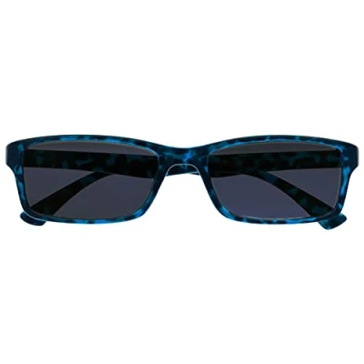 Afbeelding van The Reading Glasses Leesbril, blauw, schubben, zon, UV400, ontwerper, stijl mannen/vrouwen, S92 3 +2,50