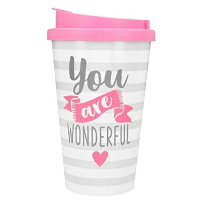 Afbeelding van Depesche Drinkbeker To Go You are Wonderful