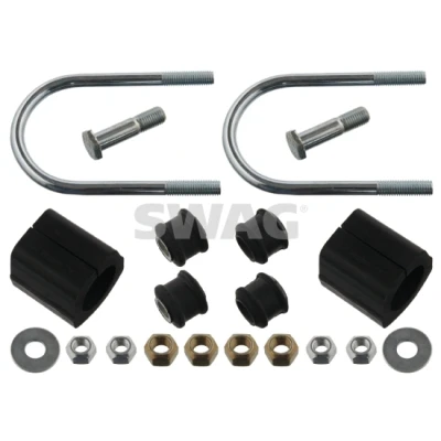 Afbeelding van SWAG 10 61 0006 Reparatieset, stabilisatorophanging Vooras Met houder schroeven