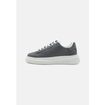 Afbeelding van Guess ELBA Sneakers laag, Heren, Maat: 45, Grey/white Leer en imitatieleer