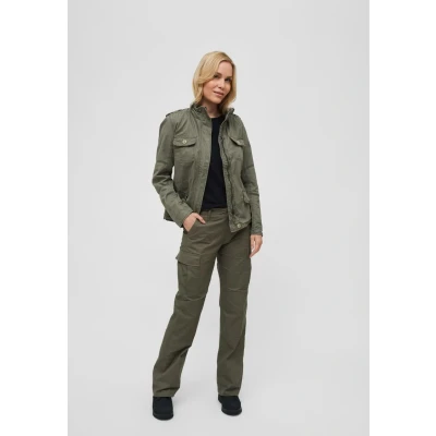 Afbeelding van Brandit Britannia Spijkerjas, Dames, Maat: XS, Olive